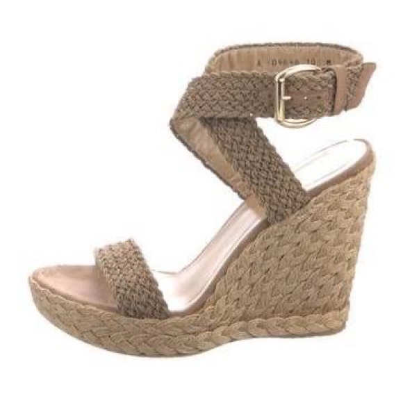 Stuart Weitzman ~ Alex Crochet Wedge